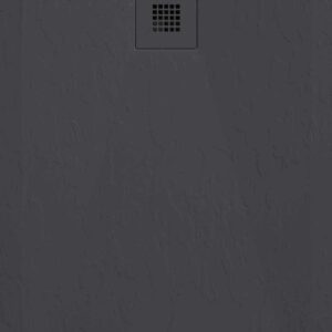 Receveur STONE PLUS Anthracite 100x140