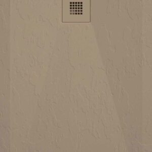 Receveur STONE PLUS Moka 90x140