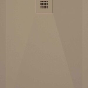 Receveur STONE PLUS Moka 90x140