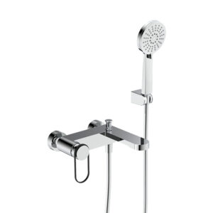 Mitigeur de baignoire Limits Chromé / Noir mat