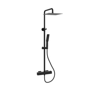 Colonne de douche Vela Noir mat