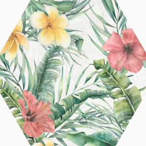Hexa Blanc Hexotique Mat 23x27